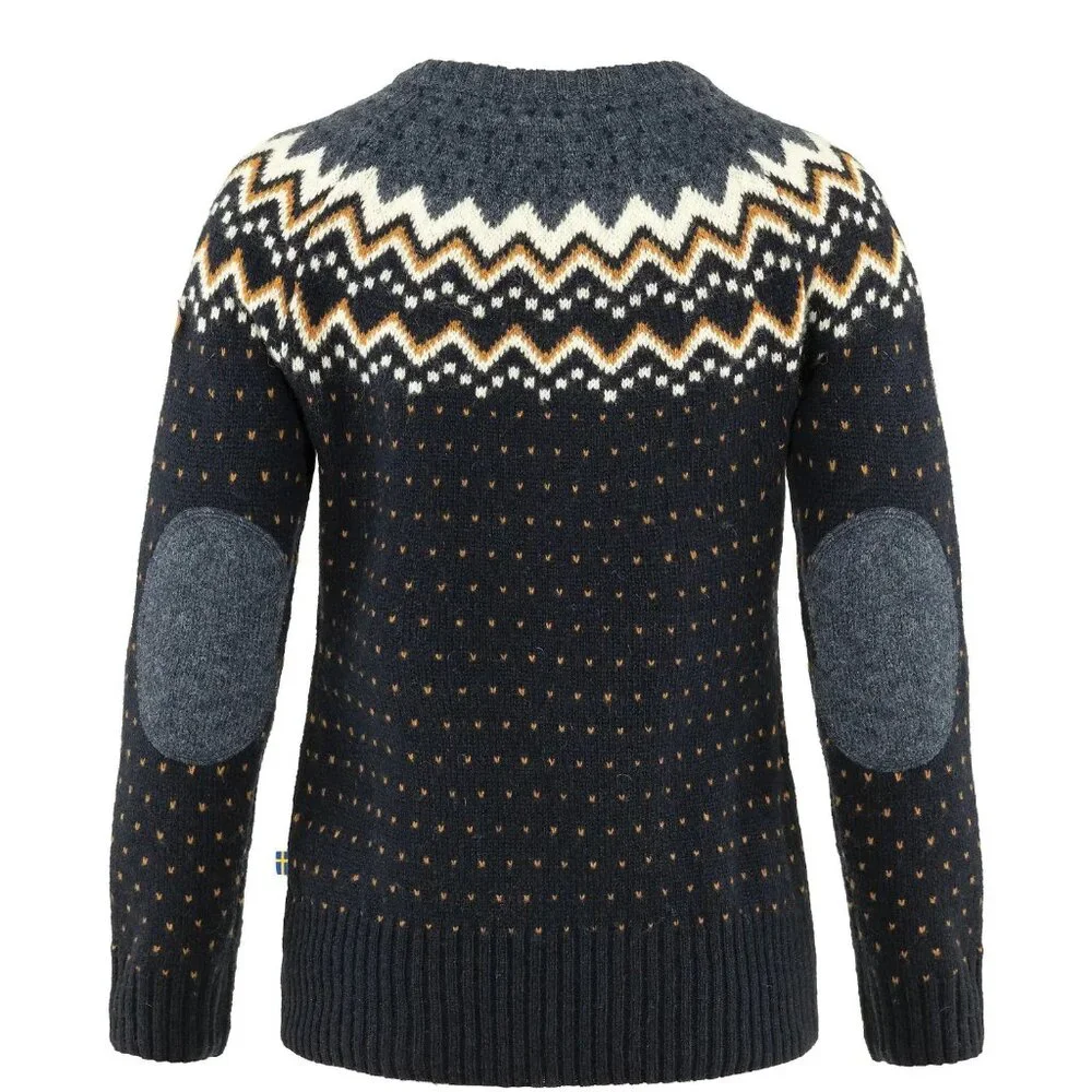 Fjallraven Ovik Knit Wool Sweater Womens Small Navy Crewneck - Picture 2 of 8